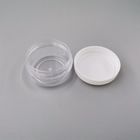 त्वचा देखभाल पैकेजिंग के लिए सफेद 10 जी एबीएस कॉस्मेटिक क्रीम जार J