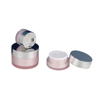 गुलाबी स्किनकेयर पैकेजिंग कंटेनर एक्रिलिक क्रीम जार कस्टम पोर्टेबल