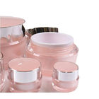 खाली कॉस्मेटिक पैकेजिंग के लिए अनुकूलित गुलाबी लक्जरी 5 जी क्रीम जार